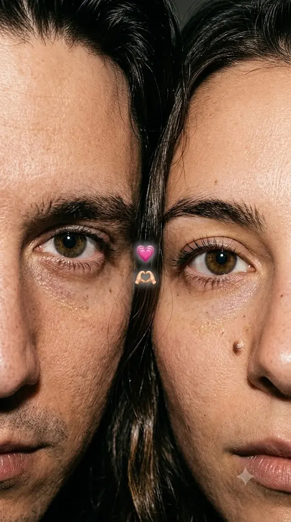 Aesthetic Couples Eyes Photo Prompt