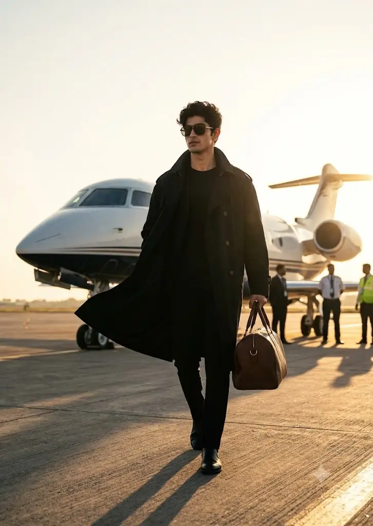 Airport Private Jet Arrival