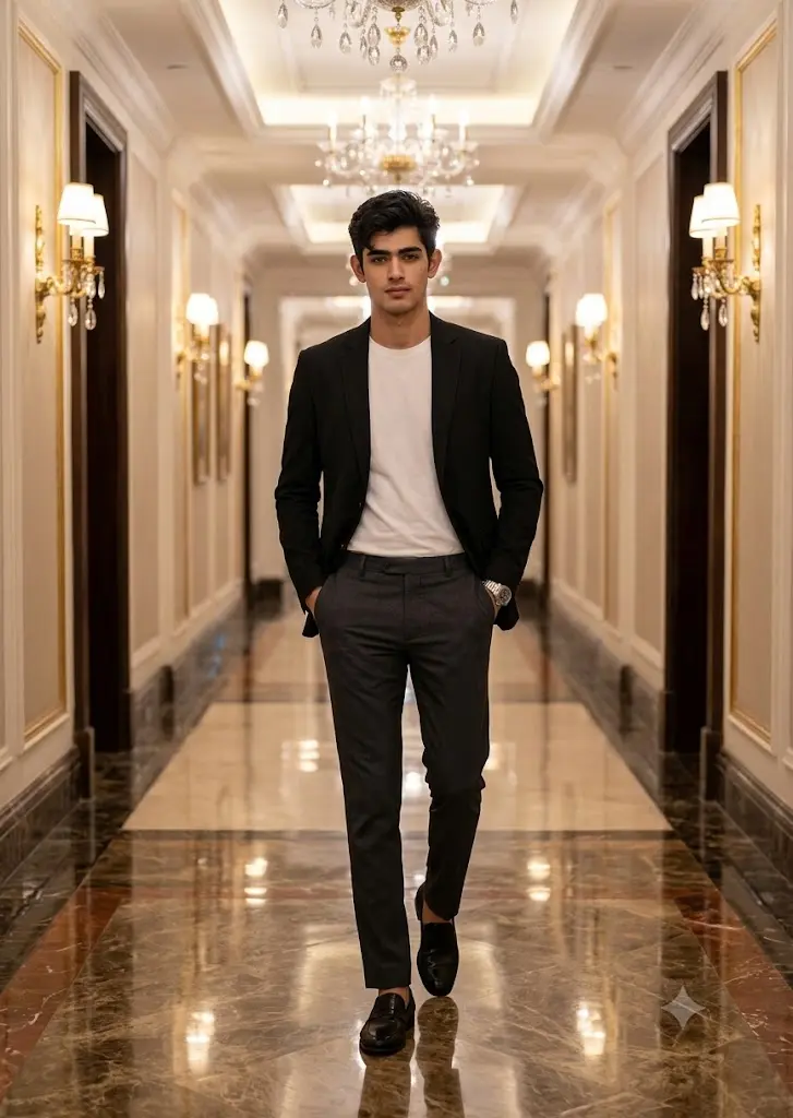 Luxury Hotel Corridor